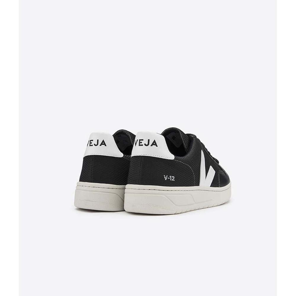 Αθλητικά Παπούτσια γυναικεια Veja V-12 B-MESH Black/White | GR 669ZUT